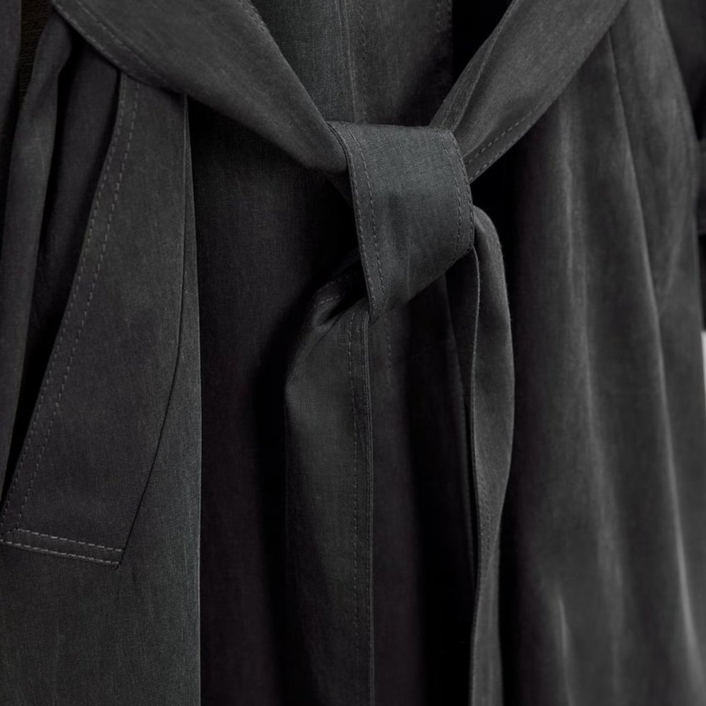 💮ZARA Oversized Minimalist Trench Coat Limited Edition M/L💮 - Picture 6 of 10